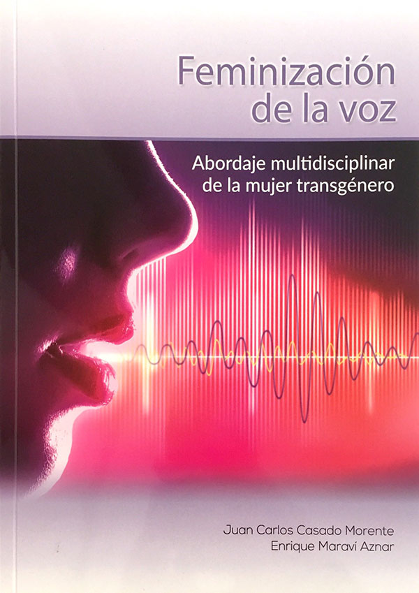 Portada Libro Feminización de la voz: Abordaje multidisciplinar de la mujer transgénero