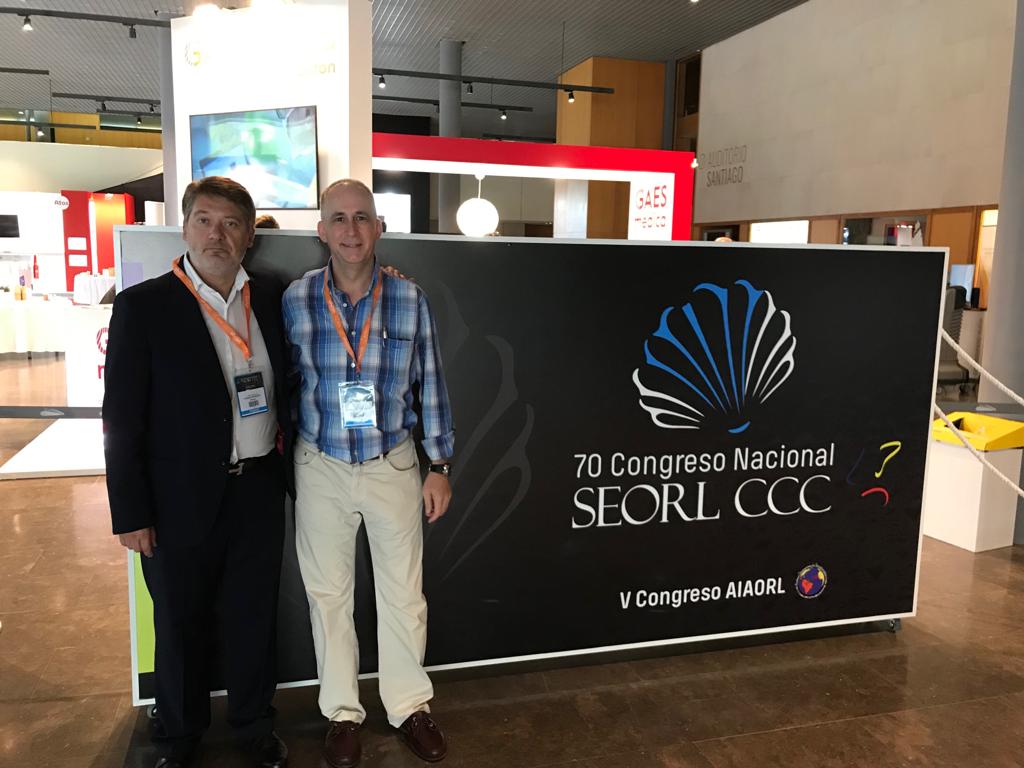 El Dr. Juan Carlos Casado ha participado como ponente en el 70 Congreso Nacional de SEORL CCC